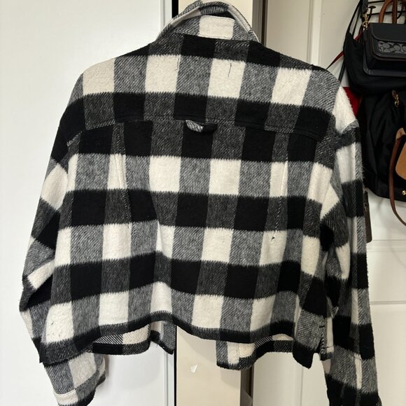 Zara Cropped Coat - Picture 3 of 3